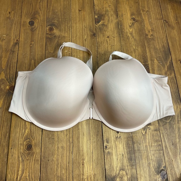 Torrid curve 360 back smoothing push up tshirt bra nude size 48DD - Picture 1 of 6